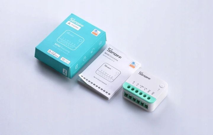 SONOFF MINIR4M Inteligentny Przełącznik Sterownik WiFi Matter HomeKit zdjęcie 4
