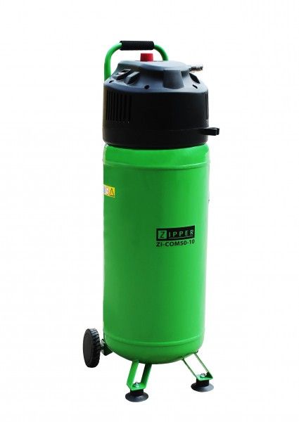 Kompresor Zipper ZI-COM50-10 sprężarka bezolejowy 1,5kW 50L 10bar 220L/min zdjęcie 1