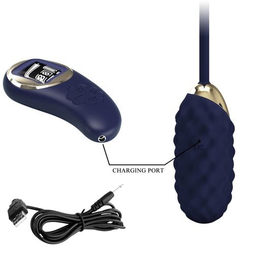 pretty love   vivian blue, 10 vibration functions 9 speed levels wireless na Arena.pl