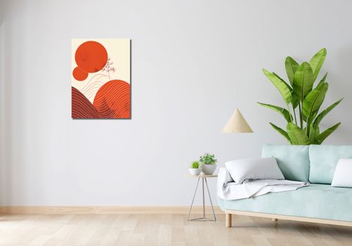 Obraz 50x70cm Ciepło Czerwieni na Arena.pl