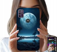 ETUI DO MOTOROLA MOTO G10 / G30 - PEŁNIA KSIĘŻYCA KSIĘŻYC FUTERAŁ + FOLIA