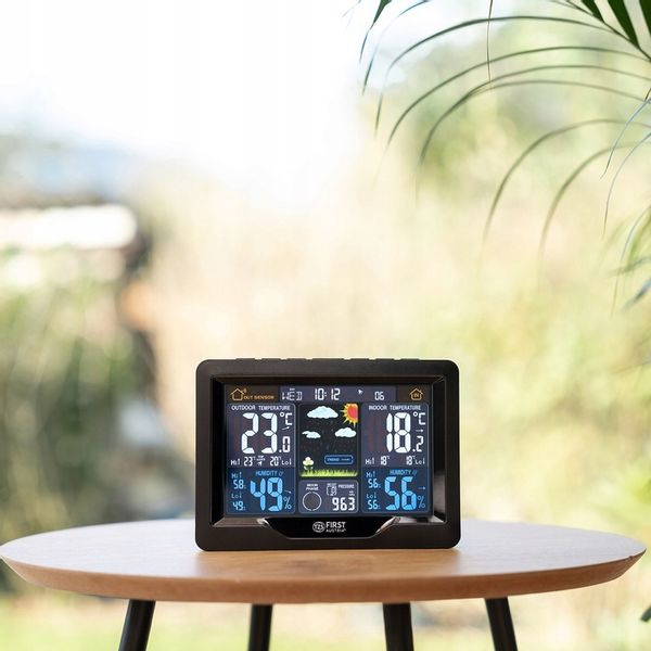 Bezprzewodowa stacja pogody ZEGAR HIGROMETR first austria zdjęcie 6