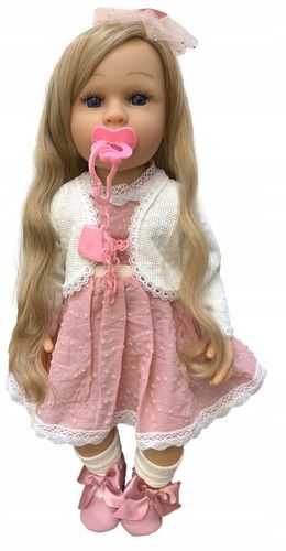 DUŻA LALKA JAK ŻYWA INTERAKTYWNA mówi i śpiewa ANATOMICZNA+GRATIS na Arena.pl