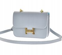 Laura Biaggi torebka listonoszka skóra naturalna jasny niebieski TS-JS 321