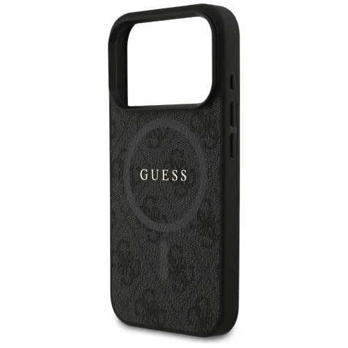 etui guess 4g ring classic logo magsafe  do iphone 17 pro - czarne na Arena.pl