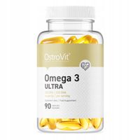 OstroVit Omega 3 Ultra 90 caps KWASY DHA EPA ALA WITAMINA E