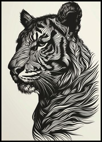 Plakat 67,5x95cm Tygrysi Gwizd na Arena.pl