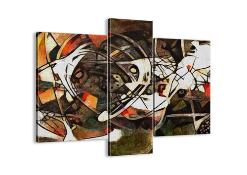 Obraz Na Płótnie - Dynamika Kontrasty - 95X80 Cm - Cb95X80-3452 na Arena.pl