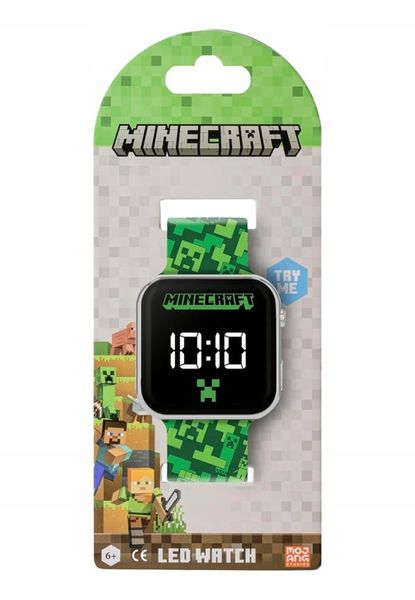 Zegar LED do gry Minecraft zdjęcie 4