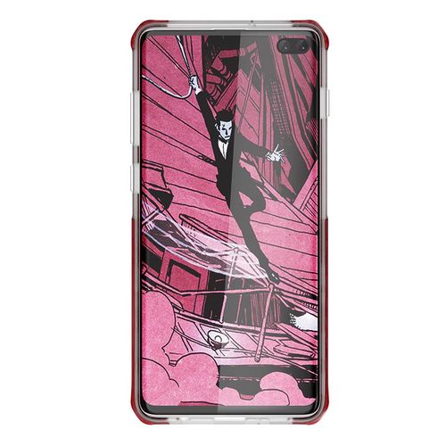 Etui Cloak 4 Samsung Galaxy S10 Plus czerwony na Arena.pl