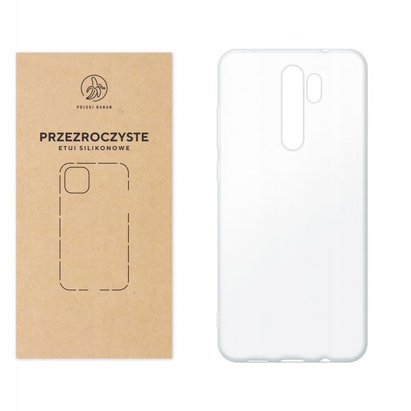 Etui silikonowe Przezroczyste do Xiaomi Redmi Note 8 Pro zdjęcie 1