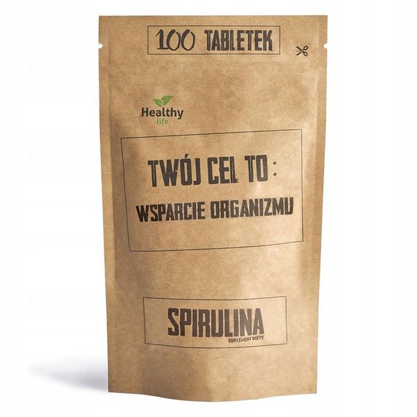 SPIRULINA -TwójCelTo..Odkwaszenie Organizmu 100szt zdjęcie 1