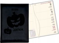 Kalendarz A6 2026 TYGODNIOWY GRAWER PREZENT RÓŻNE WZORY Z IMIENIEM TEKSTEM