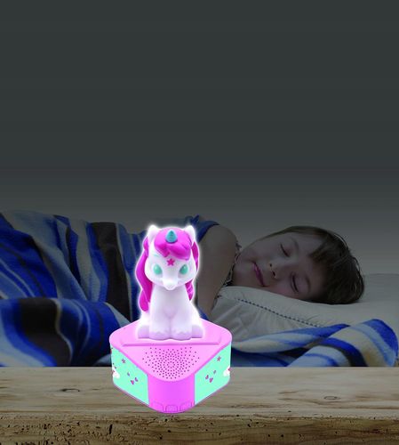 Lexibook Głośnik Bluetooth 5.0, Port USB Jednorożec, Świecąca Lekka Figurka na Arena.pl