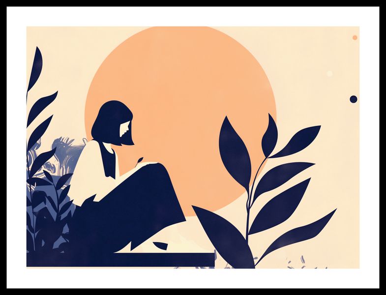 Plakat 55x40cm Kontemplacja zdjęcie 3