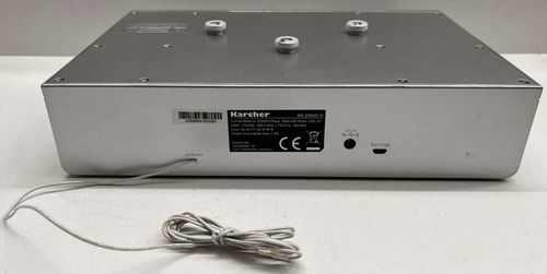 Radio Podszafkowe sieciowe DAB+, FM Karcher RA 2060D-S Srebrny na Arena.pl