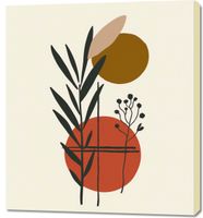 Obraz 90x100cm Kontrast w Botanice