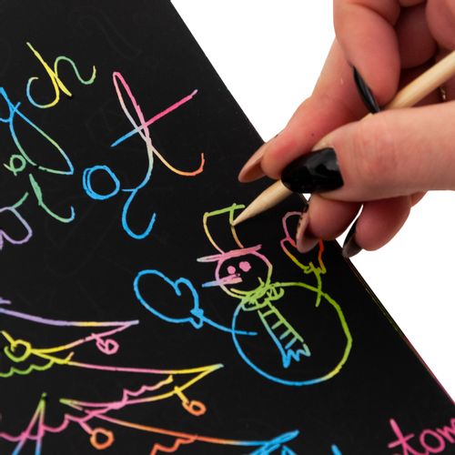 WYDRAPYWANKA ZDRAPYWANKA KOLOROWANKA NOTES A5 na Arena.pl