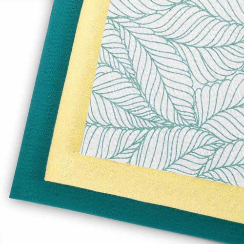 KIT/AH/LETTY/MIX/GRAIN/TURQS&YELLOW/3PACK/50X70 na Arena.pl