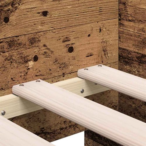 Rama leżanki z szufladami Stare drewno 100 x 200 cm na Arena.pl