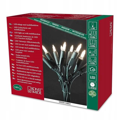Konstsmide 6310-120 Mini girlanda z oświetleniem zewnętrznym na Arena.pl