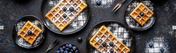 GOFROWNICA 2200W XXL 2 CHRUPIĄCE PUSZYSTE GOFRY XXL DUŻA SOLIDNIE WYKONANA zdjęcie 6