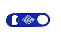 Otwieracz z magnesem, logo, grawer 100 szt. 3w1 kolor niebieski