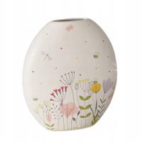 WAZON NA JEDEN KWIAT, WZÓR W KWIATY, BLÜMI, 31 CM, BOLTZE