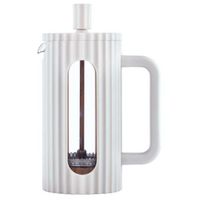 zaparzacz tłokowy do kawy/herbaty 350ml klausberg kb-7743 biały