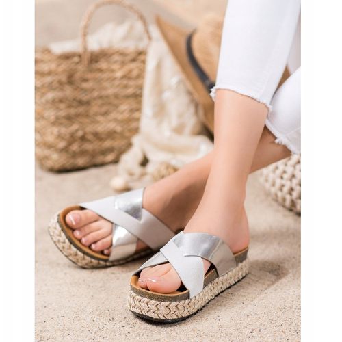 Klapki Na Platformie r.38 na Arena.pl