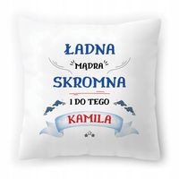 Poduszka Dla Kamili Na Urodziny Imieniny Prezent Z Nadrukiem Ze Zdjęciem