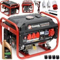 PROFESJONALNY AGREGAT PRĄDOTWÓRCZY 5,2kW generator AVR+ MIEDŹ STOJAN