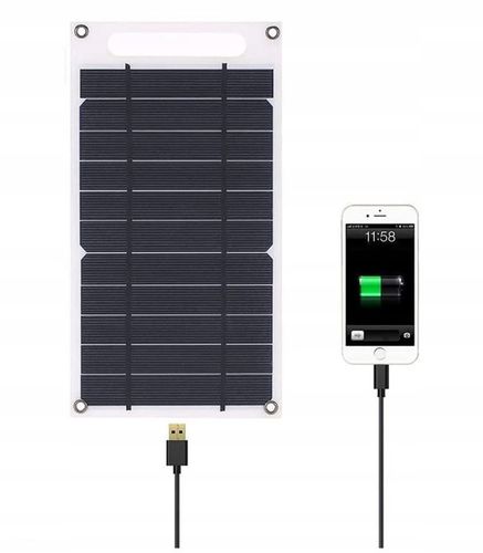 ŁADOWARKA SŁONECZNA DO TELEFONU PANEL SOLARNY 35W USB na Arena.pl