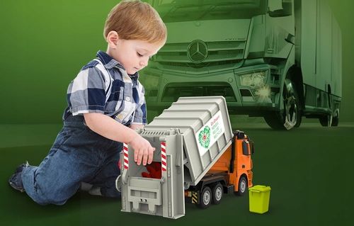 Double Eagle Śmieciarka Ciężarówka Auto Zdalnie Sterowane Na Pilot Prezent na Arena.pl