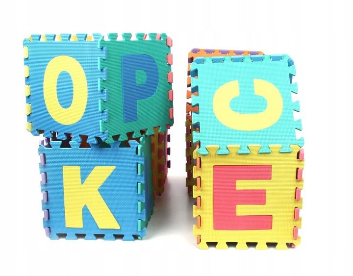 36el. Duże super puzzle piankowe plus torba 2709 zdjęcie 4