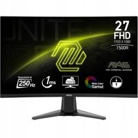 Monitor MSI MAG 27C6X 27" 1920x1080px 250Hz 1 ms Curved