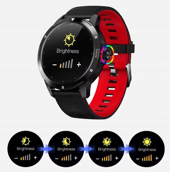 ZEGAREK SMARTWATCH SPORTOWY ROZMOWY MĘSKI DAMSKI POLSKIE MENU CZARNY zdjęcie 5