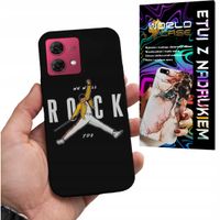 ETUI CASE DO MOTOROLA EDGE 40 NEO - ROCK KAPELE WZORY FAN POKROWEIC PLECKI
