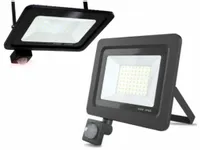 Lampa Halogen Zewnętrzny na Garaż 50W IP65 +Czujka