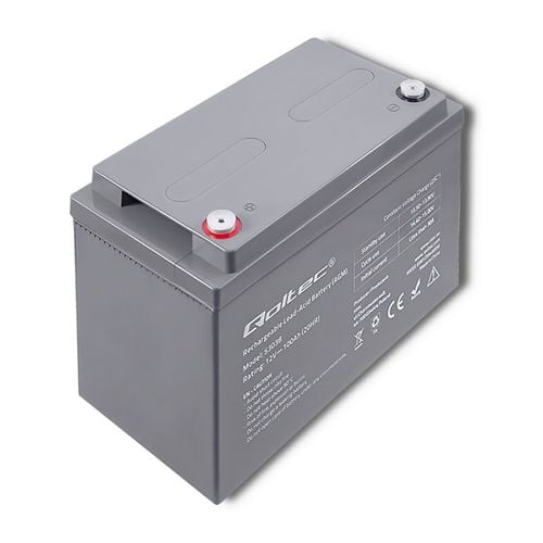 Qoltec Akumulator AGM  | 12V | 100Ah | max 1200A na Arena.pl