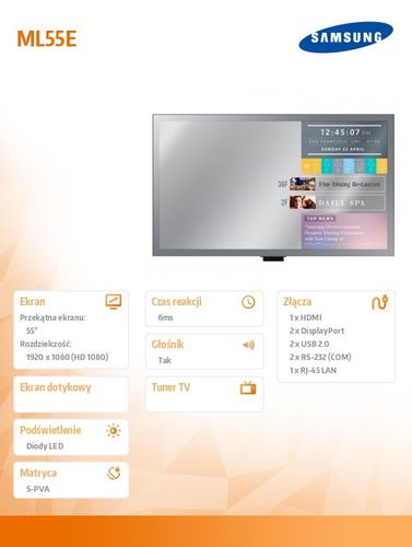 Samsung 55' ML55E na Arena.pl