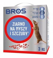 ZIARNO SILNA TRUTKA NA MYSZY I SZCZURY BROS 3 KG
