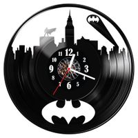 Zegar ścienny z płyty winylowej Batman 1264.14