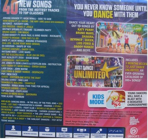Just Dance 2018 PS4 Nowa na Arena.pl