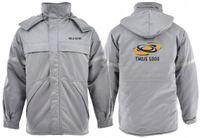 Kurtka długa Z TWOIM LOGO NAPISEM HAFTOWANYM odzież robocza firmowa