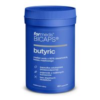 BICAPS ForMeds MAŚLAN SODU Butyric KWAS MASŁOWY 240 mg 60 kapsułek JELITA