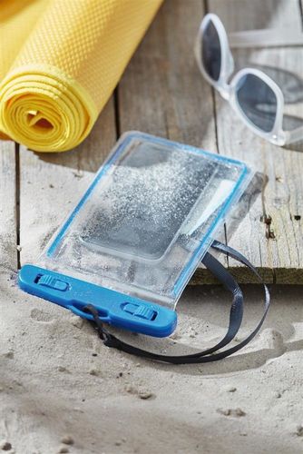 Torebka na telefon DIVER, niebieski, transparentny na Arena.pl