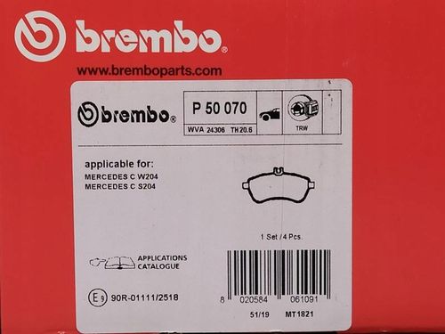 KLOCKI HAM PRZOD BREMBO na Arena.pl