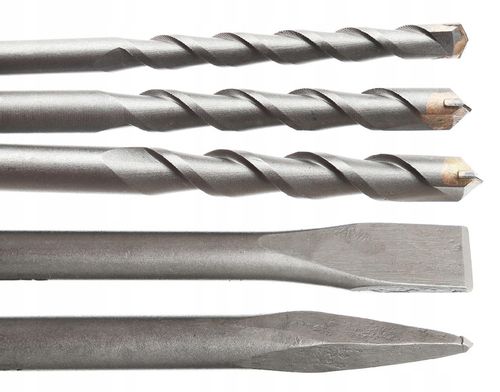 MŁOTOWIERTARKA MŁOT UDAROWY SDS+ WUBER 2100W WALIZKA ZESTAW na Arena.pl