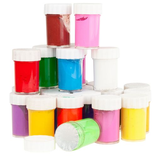 C133701 FARBKI PLAKATOWE AKRYLOWE 24SZT DUŻY ZESTAW FARB na Arena.pl